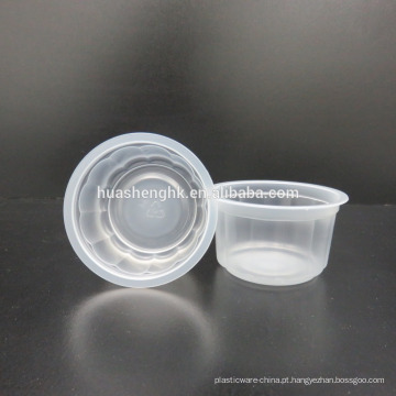 FDA certificada melhor qualidade 100 ml transparente PP descartável copo plástico